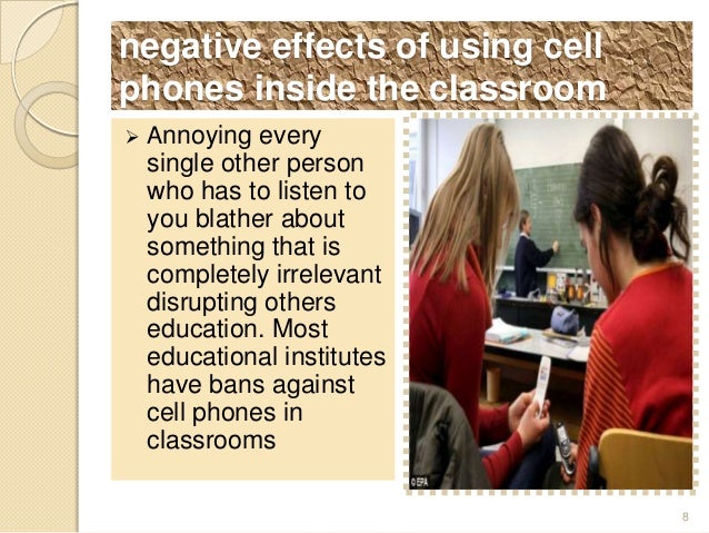 use of mobile phones in school advantages and disadvantages impact of mobile phones on students ppt